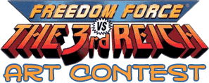 World Famous Comics Art Contest -  Freedom Force vs The 3rd Reich