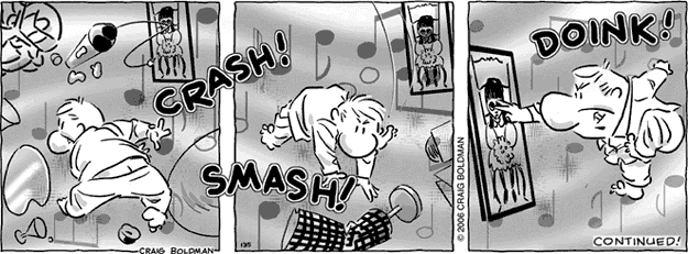 Crash! Smash! Doink!