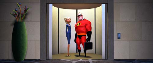 Mirage and Mr. Incredible