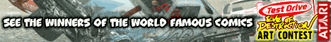 World Famous Comics Test Drive: Eve of Destruction Art Contest