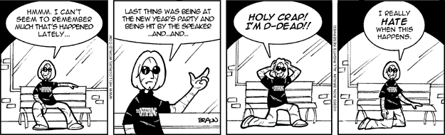 It's Not Easy Being Dead!