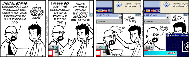 Bonus: Pop-Up Comics!