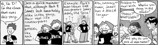 The difference between Park and James... well, according to James.