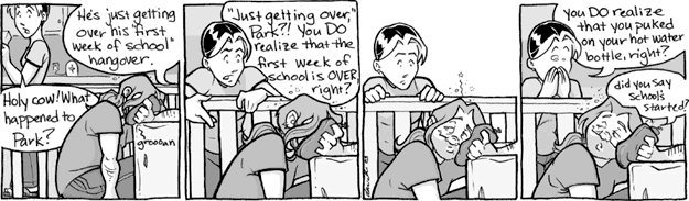 Park's First Week of School Hangover