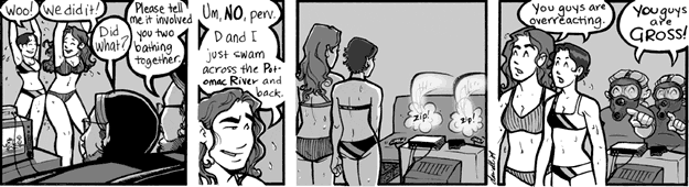 Woo! Why are the girls wet?
