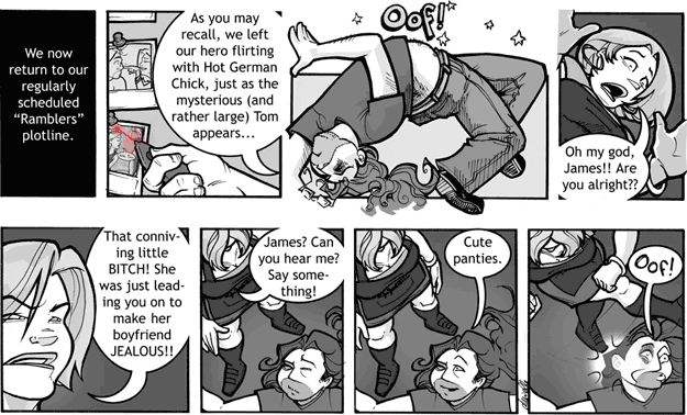 Back to The Hot German Chick story!