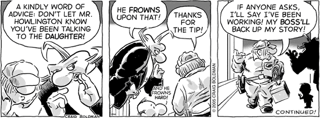 He Frowns Upon That!