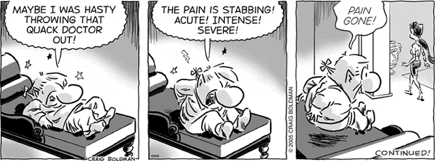Acute! Intense! Severe!