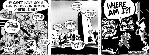Where Is He?