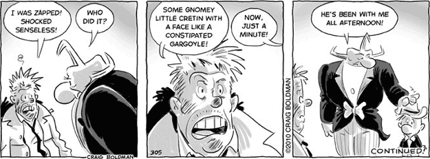 Zapped Shocked Senseless